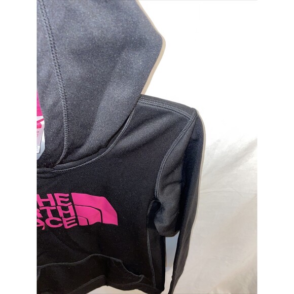 The North Face Athletic Hoodie Women’s Size Small Black Pink Pullover Long Slv - Picture 4 of 14